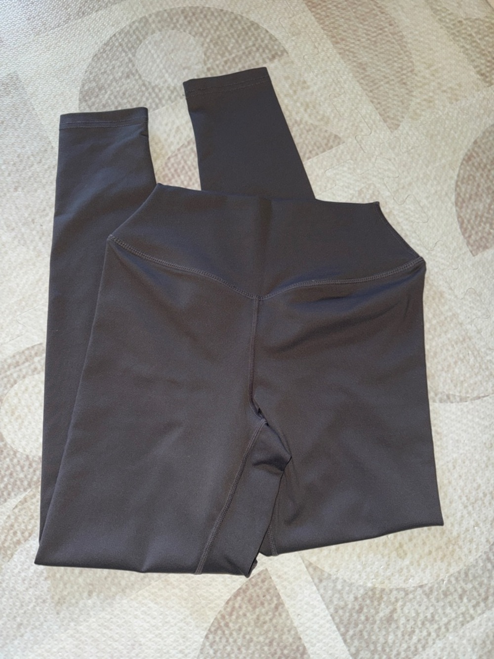 High-Waist Grey Balance Athletica Leggings